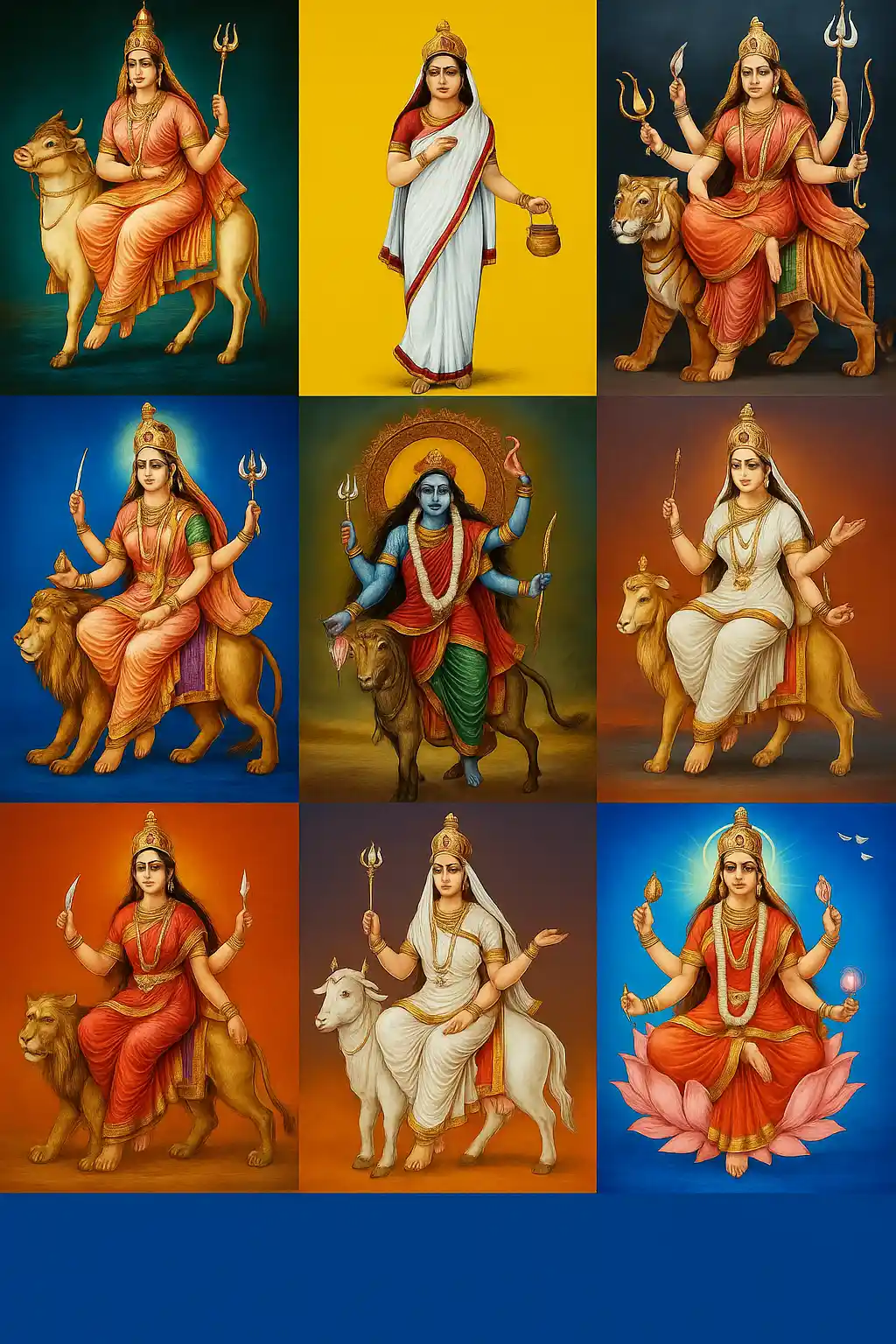 Navratri Blessings Image