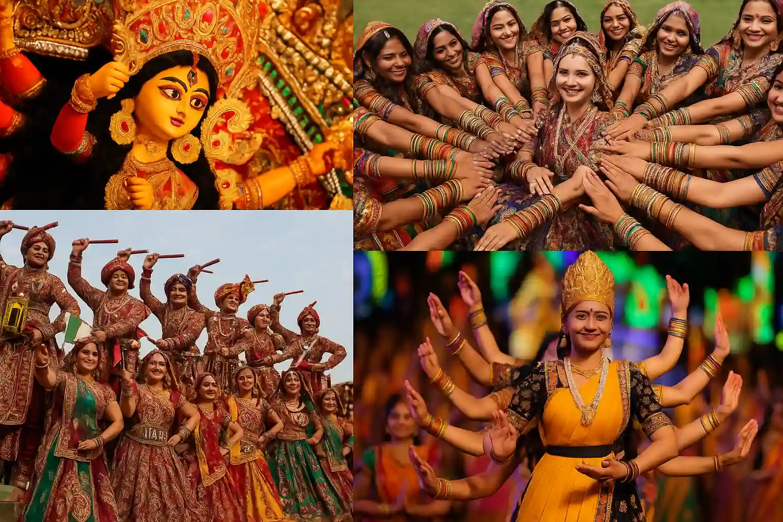 Navratri Blessings Image