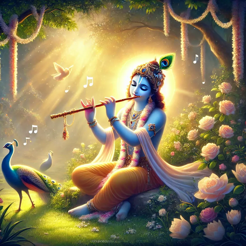 Krishna Playing Flute