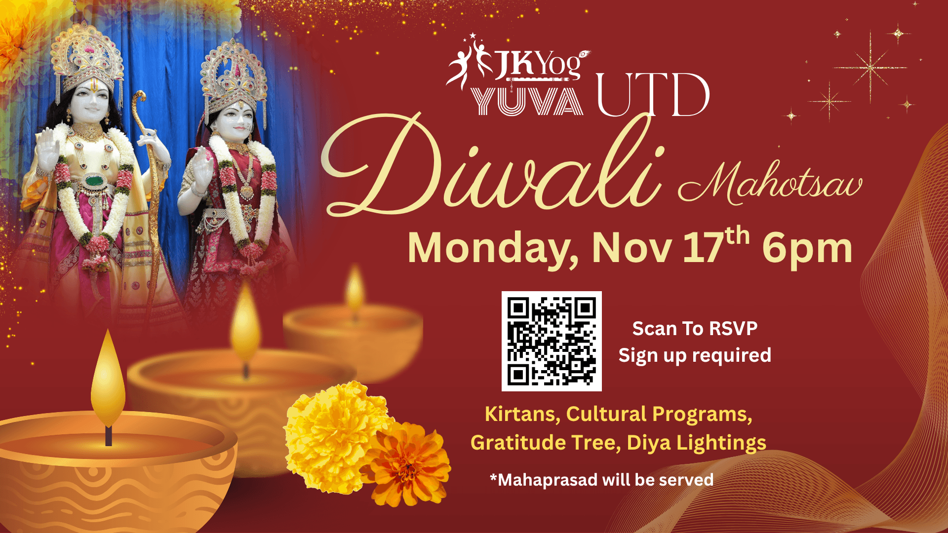 JKYog YUVA UTD Diwali Mahotsav
