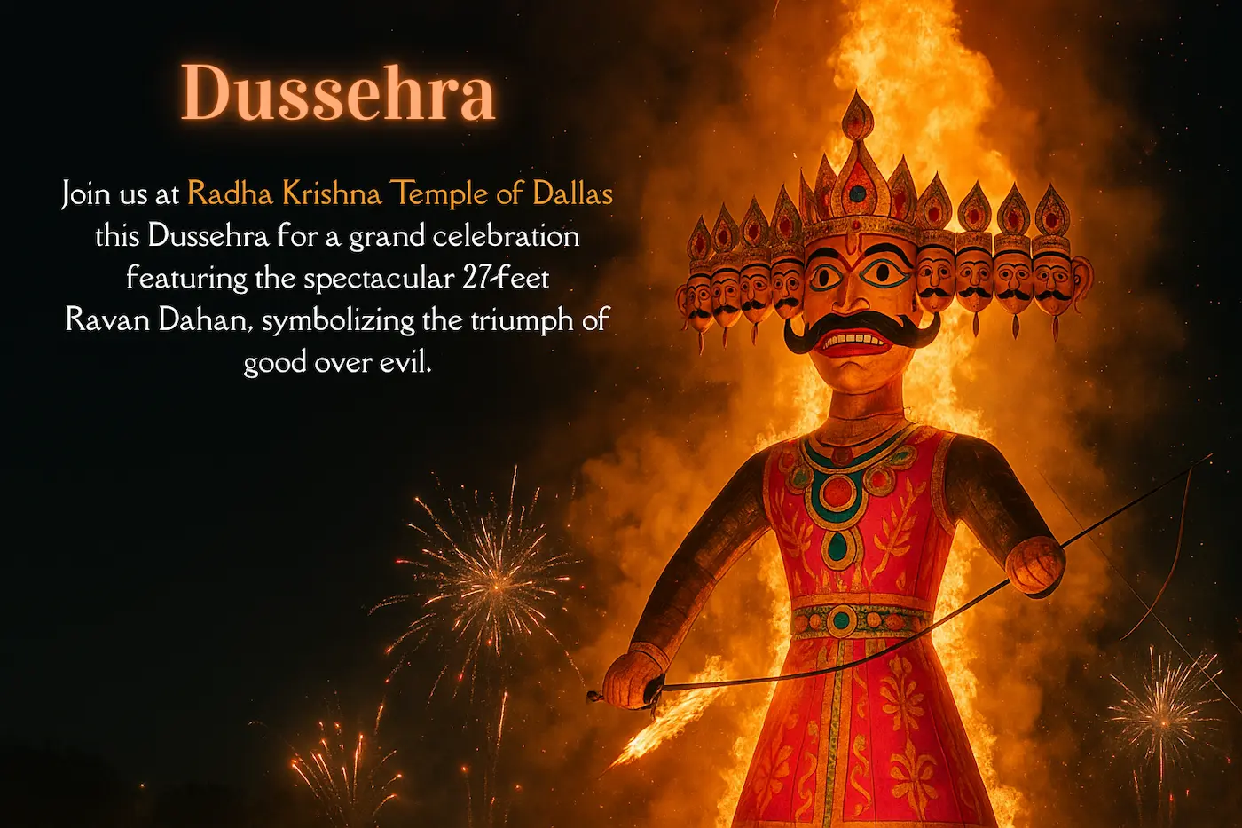 Navratri Celebration Banner