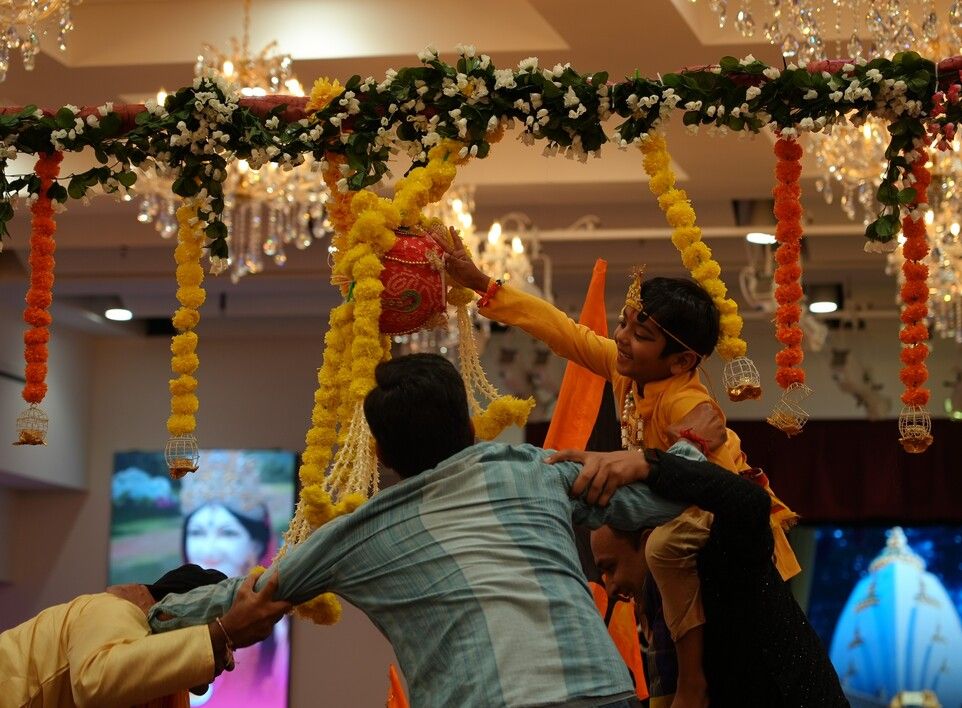 Grand Dahi Handi Celebration