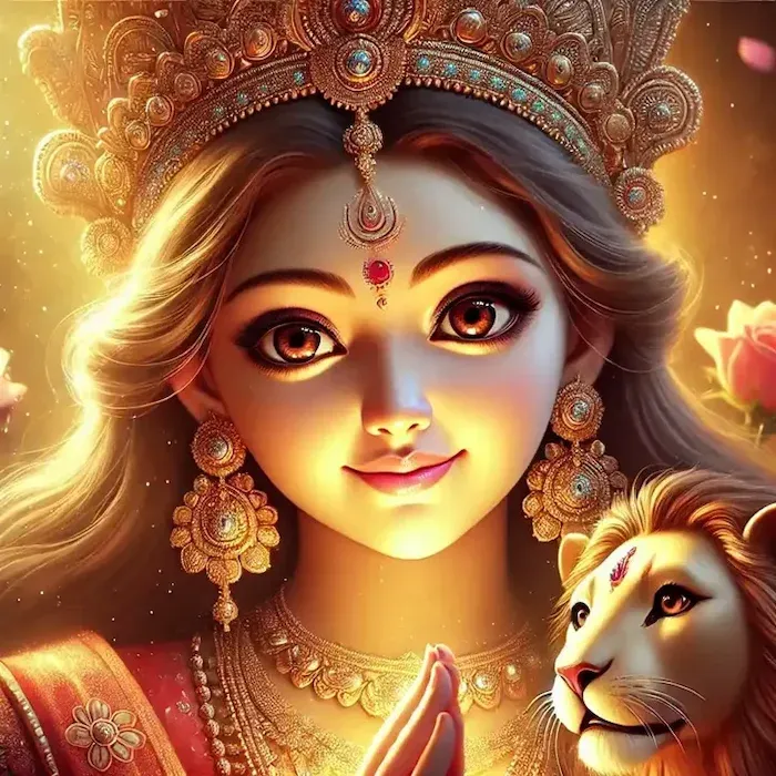 Navratri Blessings Image