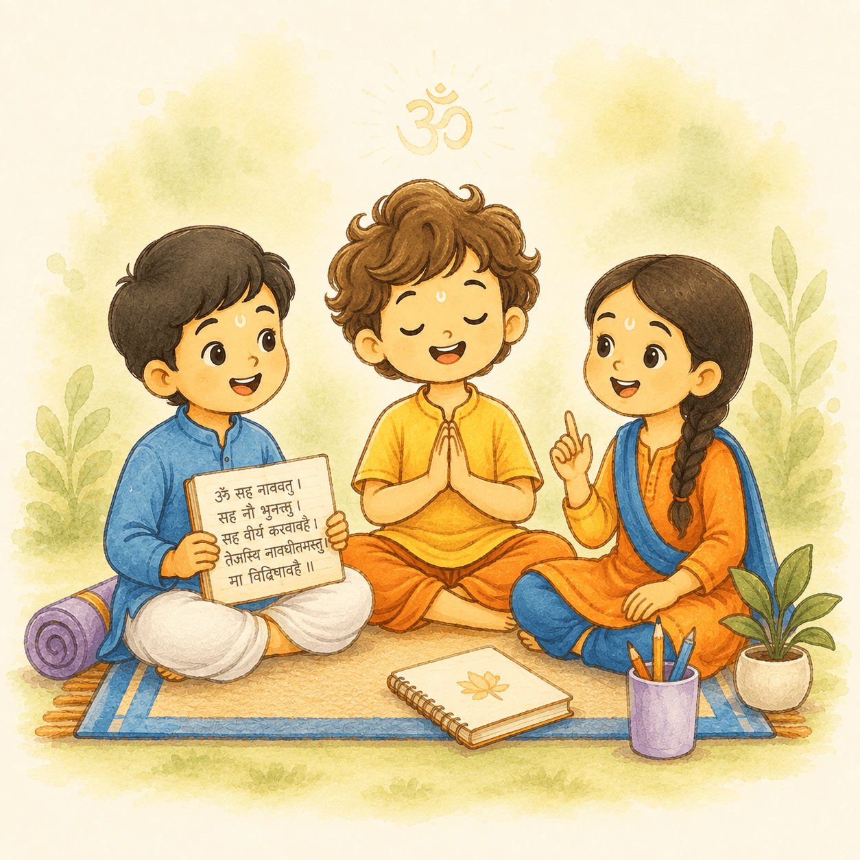 Shloka Recitation class